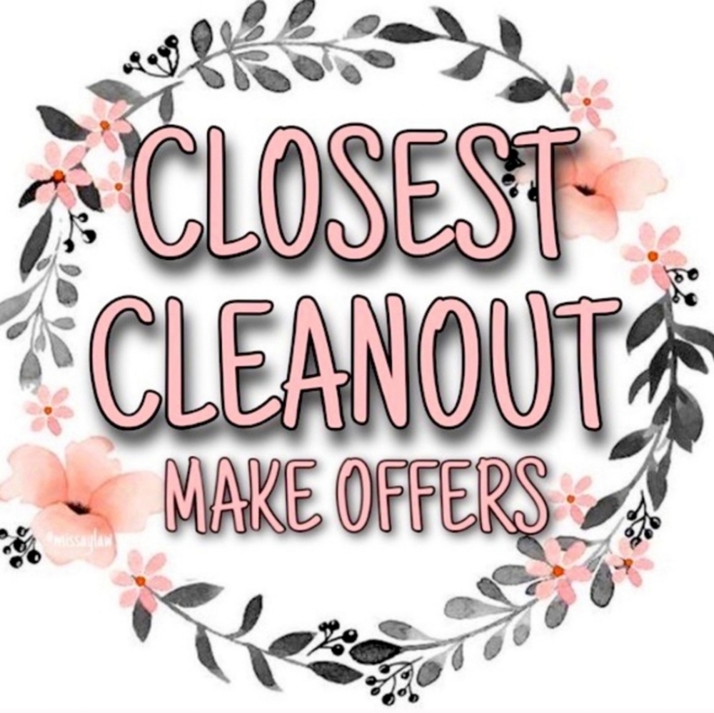 Closet clear out!  Make me an offer